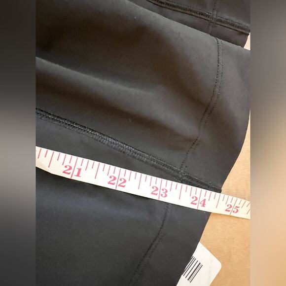 Lululemon Get Going pants wide legs crop black high waist align 24 inch - Picture 8 of 8